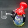 Acqua di vetro Bong Dab Rig Dragon Claw Orb 10MM Femmina Joint Narghilè Oil Rigs Beaker Bong Mini Bong Bubbler