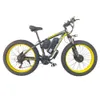 Smlro XDC600 26 Inch Double Motor Electric bicycle 4.0Fat tire 48V 22.4AN 2000W 55kM/H 65km Mileage Hydraulic brake Electric Bike SHIMANO 21 speed Beach E-Bike For Adult