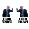 Decoração de festa 100pcs Joe Biden adesivos engraçados - eu fiz os adesivos de adesivo de carro adesivos de decalques reflexivos de diy decals DIY Poster C0812