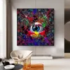 Het Oog Van Moderne Creatieve Wijsheid Doek Wall Art Schilderen Voor Woonkamer Decoratieve Muur Canvas Art Poster En stampe