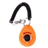 Clicker per addestramento del cane con cinturino da polso regolabile Cani Click Trainer Aid Sound Key per l'addestramento comportamentale JK2007KD243V