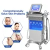 Diepe reiniging Hydro Dermabrasion Oxygen Aqua Jet Peel Oxy Spray Facial LED Licht Therapie Bio Anti Aging Machine Water Sprayer