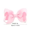 80 PCS Boutique Grosgrain Ribbon Pinwheel Bows 3inch Hair Bows Alligator Clips For Babies Toddlers Teens