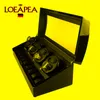 Watch Boxes & Cases END Winder 8 9 Automatic Watches Chain Wooden Reel High Quality Rotation Box DisplayWatch