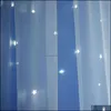 Curtain Window Treatments Home Textiles Garden Hollow Star Thermal Insated Blackout Curtains For Living Room Bedroom Blinds Stitch1067417