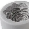 Aromatherapy Candle Mold Handmade DIY Large Peony Silicone Mould Soap Candle Clay Moulds