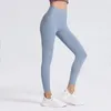 Kadın Tayt Seksi Yoga Pantolon Pilates 22 Kadın Giyim Elastik Sıkı Kalça Kaldırma Spor Fitness Legging Spor Giysileri Hizalama Çıplak Yüksek Bel Koşu Egzersiz Tomrukları