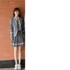 Ensembles de vêtements Japonais Coréen High School Uniformes Set Jupes de taille et pantalons de chemise Blazer Vêtements JK Sailor Uniforme pour BoyCloth de fille