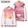 Genshin Impact Yae Miko cosplay felpa con cappuccio Noelle stampa 3D unisex felpe con cappuccio pullover oversize harajuku uomo felpa con cappuccio Y220713