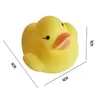 Baby Bath Toy Sound Rattle Children Infant Mini Rubber Ducks Swimming Bathe Gifts Race Squeaky Duck Pool Fun Playing Toy