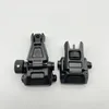 Accessori tattici Set di mirini anteriori ribaltabili per 20mm Picatinny RIS / RAS Rail AR15 Offset Backup Rapid Transition