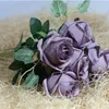Décoratif Fleurs Couronnes Artificielle 7 Têtes Roses Bouquet De Mariage Décoration De La Maison Prix Style Floral El Style Européen DécorDécoratif