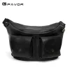 Sac Banane Tour de Taille Msenger Crazy Horse Cht Cuir Sac Homme