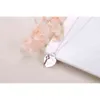 Женская Серебряная Любовь 925 Очарование Ожерелье Сердце Кулон Ключ в форме сердца Ожерелье G1130