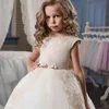 Elegantes Partykleid für Mädchenkleidung, erstes Festkleid, Hochzeit, Blumenmädchenkleider, Kinderkostüm, Spitze, Brautjungfern, formelles Kleid Y220510