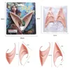 Oreilles d'elfe en latex DIY Décoration de fête d'Halloween Anime Fée Ange Vampire Oreille Costumes Haute Simulation Doux Faux Habillage Cosplay Décor FY3798 0713