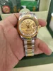 С оригинальной коробкой 41 мм Mans Watch Datejust 116233 Дата президент 18K золотой алмаз Dial Asia 2813 Движение механические автоматические часы для мужчин 2850