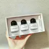 Sales!!! Luxury Design men perfume set 30ml*4pcs byredo super cedar rose of no man's land highest version Classic style fragrance spray long lasting time Men's Cologne