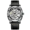 Montre de créateur automatique marque montres sculptées entièrement hommes montres évidé mode montres mécaniques luxe homme montre Reloj Hombre 220618264a 2DAE