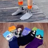 Herrensocken, Farben, 1 Paar, Unisex, Vintage, Retro, berühmte Malerei, Kunst, Neuheit, lustig, für Männer und Frauen