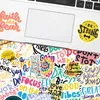 50 Pz/lotto Adesivi Motivazionali ispiratori Insegnanti Studenti Adolescenti Dipendenti Vinile Impermeabile Durevole Laptop Sticker Decalcomanie per Computer