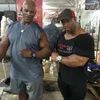 Muscleguys Summer Men Tshirt Oneck Хлопковые топы одежды тренажеры Тренировка фитнес