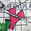 Designer Bikini's Vrouw Tweedelige Bikini Met Briefzwempakken Kristal Zomer Badmode Strand Luxe Badpakken Driepuntszwempak