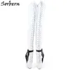 Sorbern Custom Color SM Ballet High Heels 18cm/7" Over The Knee Boots Women Gothic Sexy Fetish High Heel Shoes New Plus Size