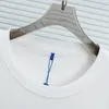 T-shirts pour hommes Blanc Bleu Noir T-shirt Stick Broderie Logo Oversize Ader Error T-shirt Hommes FemmesHommes