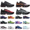 2023 Plus TN Se Mens Shoes Topography Pack Spider Web Triple Black Red Orange Gradient White Pastel Blue World Wide Men Sports Trainers