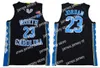 James 2020 North Carolina Tar Heels #2 Cole Anthony 23 Michael 15 Vince Carter College 농구 유니폼 S-3XL New Style Stitched