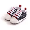 First Walkers Lovely Baby Sneakers Born Crib Shoes Girls Toddler Laces Soft Sole ShoesFirst