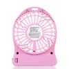 Mini ventilateur USB Portable, lumière LED, ventilateurs de refroidissement, refroidisseur à 3 vitesses, Rechargeable pour bureau, voiture, maison, ordinateur Portable