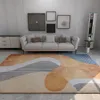 Tapis géométriques tapis pour salon anti-dérapant motif imprimé tapis lavable tapis de sol grande chambre moderne décor à la maison tapis