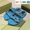 G Sandals Gglies Platform Platform Luxury Designer أحزمة منخفضة الكعب Thong Thong Slipper Men Women Slides Beige Beige Black Pink Dark Blue Ivory Summer Beach Shoes 4ZXP