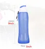 17oz Outdoor Sport Water Flasche Lebensmittelqualität Silikon -Becher -Reise zusammenklappbarer tragbarer Wasserkessel faltbare Wasserflaschen Custom Gift Cup DBC F060210