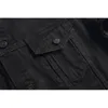 남성 재킷 오프 재킷 스프링과 가을 New Hshake 검은 색 화살표 패턴 데님 여성 캐주얼 겨울 남성 바람발기 코트