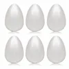 Party Decoration 12CM White Foam Eggs Solid Modelling Polystyrene Styrofoam Ball Shape DIY Christmas DecorationsParty