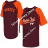 2022 NCAA Custom Virginia Tech Hokies Baseball Jersey 17 Cade Hunter 25 Dylan Hatfield 7 Sean Fisher 30 Jor Dan Geber 42 Pat Petteruti 49 Kiernan Higgins 22 Ryan Okuda