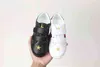 Малыш мальчик обувь белый ребёнок спортивная спортивная ходьба кроссовки натуральная кожа VAMP ребенок девочек бутик крытый футбол ботинки оптом