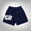 Elcapitan D'Angelo Russell men's fitness shorts beach pants sports basketball pants mesh breathable shopping shorts men 220507