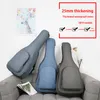 Canvas stereotyped A6 folk guitar bag double strap 25MM sponge 41 inch musical instrument bag