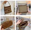 2022 Einkaufstasche Designer Handtaschen Marmont Schulter Umhängetaschen Frauen Leder Jackie Mode Kette Unterarmtasche Damen Doppel G Messenger