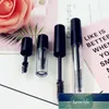 50PCS / PLOT 0.8ML / 3ML Tom mascara Tube Eyelash Cream Injektionsflaska / Flytande Flaskprov Kosmetisk behållare med läckagesäker inre svart keps