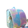 Sac à dos Pop pour enfants, sac à main pour filles, sacs d'école à fermeture éclair, sac à bandoulière à bulles Fidget, jouet Push, cadeaux de fête, nouvelle collection