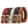 Belts Fashion Women for Dress Jeans Automatic Buckle Strap Luxury tailleband merkontwerper echte lederen riembelsten