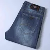 Jeans da uomo firmati Marca Big Summer Denim Shorts Pantaloni medi Sestante Busin di alta qualità Tubo dritto in puro cotone elastico N156