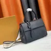 Borsa a mano da donna Borsa a mano Borsa a tracolla con motivo a onde di moda Portafoglio con fiori scozzesi a quadri