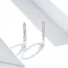 Hoop & Huggie Ghidbk Simple Vintage Minimalist Earring For Women 925 Sterling Silver Weaving Geometric Design Jewelry Gift