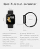Bluetooth waterdichte slimme horloge mode dames dames hartslagmonitor smartwatch relogio intelente voor Android ios hodinky smart